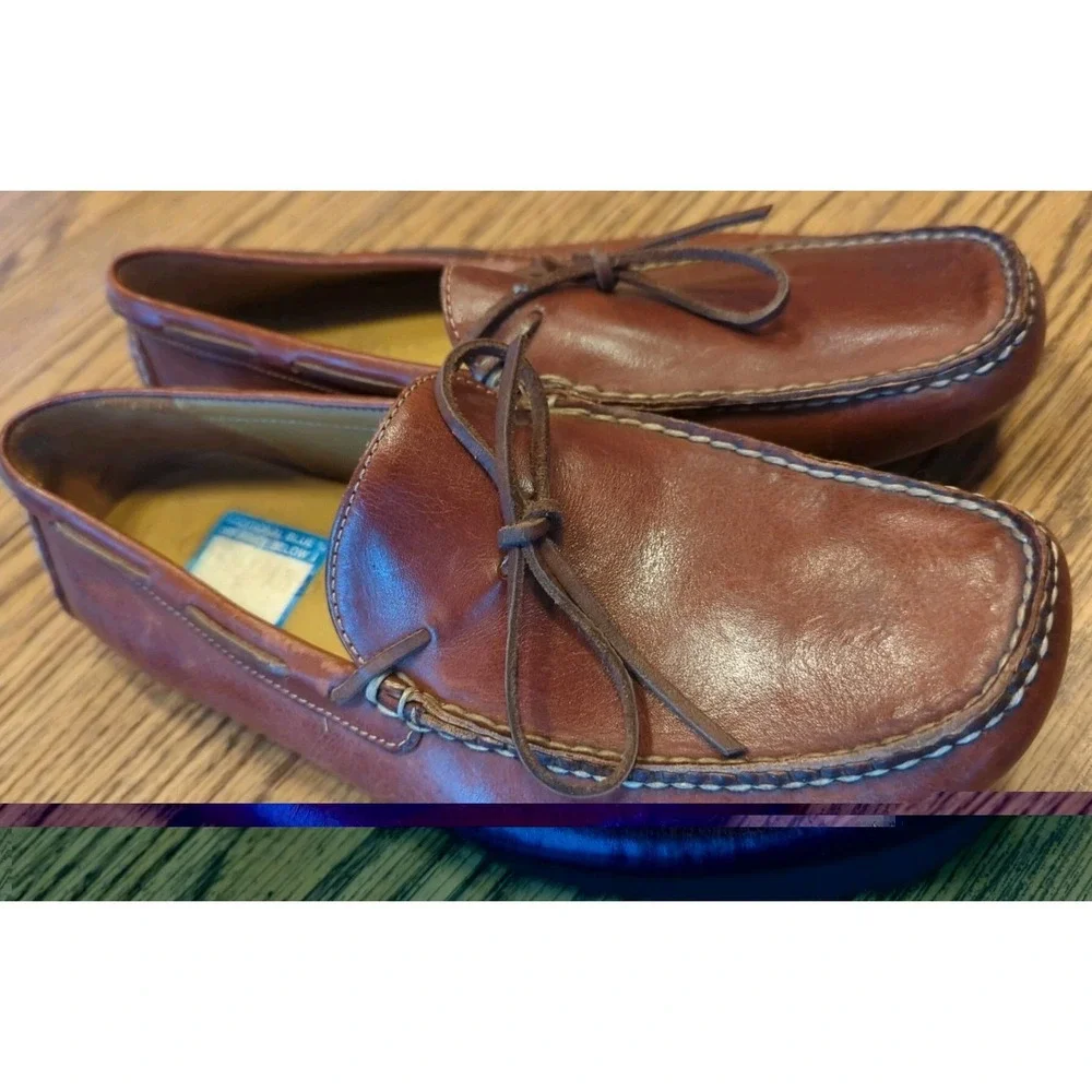 Vintage Cole Haan Driving‎ Loafers Moccasins Men's 8.5 M Brown Leather